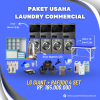 Paket Usaha Laundry Commercial LG Giant + Rafodo 4 Set