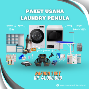 Paket Usaha Laundry Pemula Rafodo 1 Set 41
