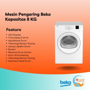 Mesin Pengering Beko 8 Kg