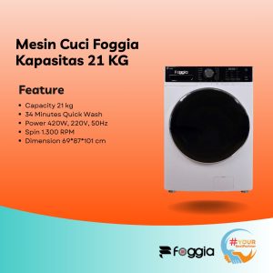 Mesin Cuci Foggia 21 Kg