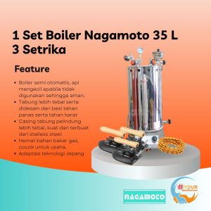 1 Set Boiler Nagamoto 35 L