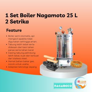 1 Set Boiler Nagamoto 25 L