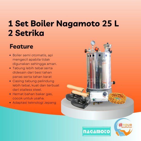 1 Set Boiler Nagamoto 25 L