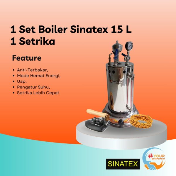 1 Set Boiler Sinatex 15 L