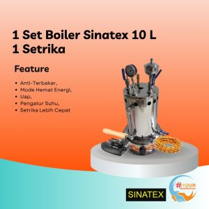 1 Set Boiler Sinatex 10 L