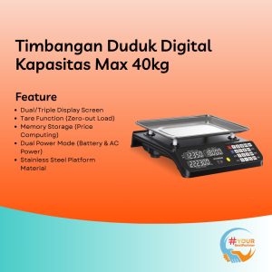 Timbangan Duduk 40 Kg